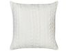 Set of 2 Cotton Cushions White CADETIA_915774