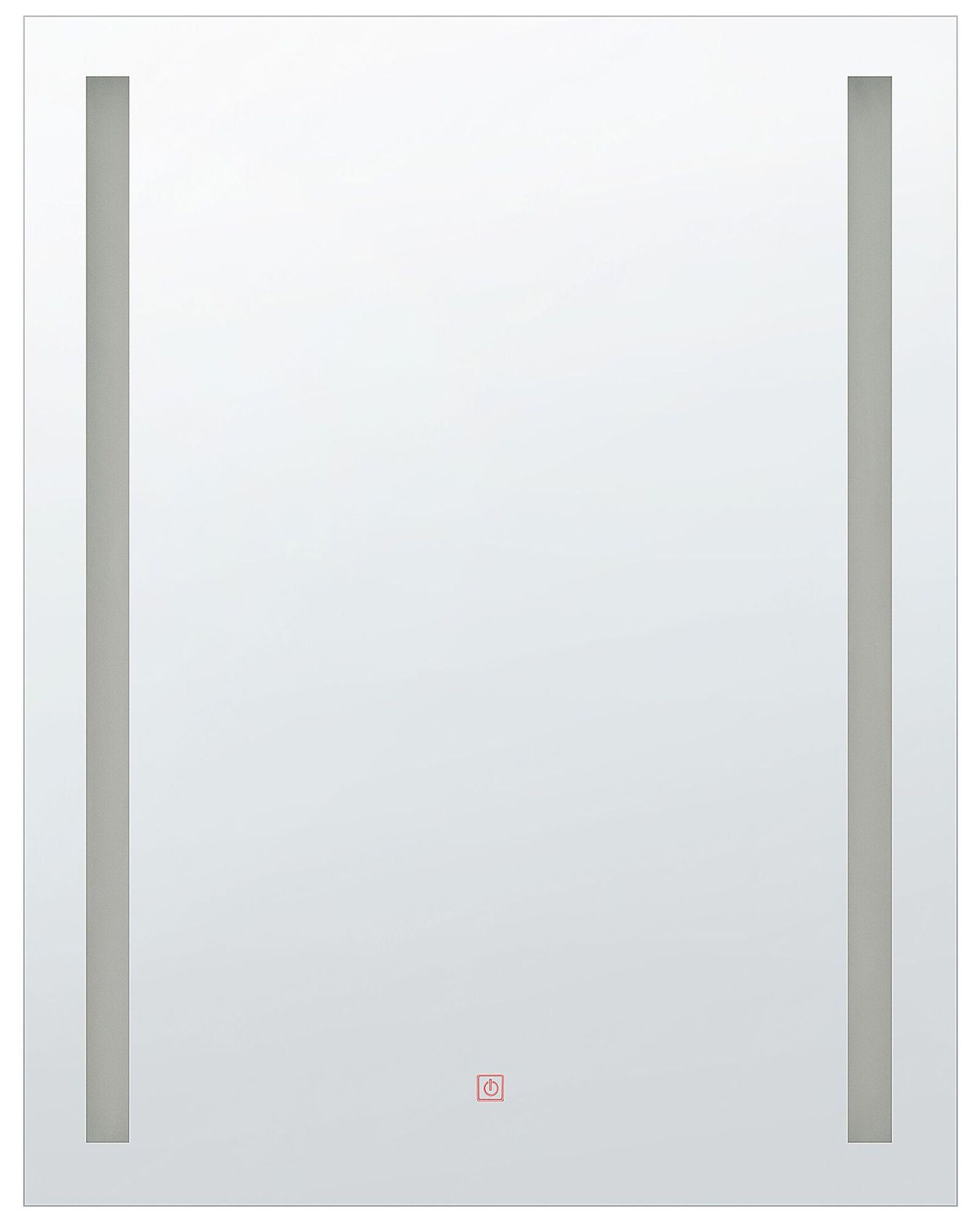 Badspiegel mit LED-Beleuchtung rechteckig 60 x 80 cm MARTINET | Beliani.ch