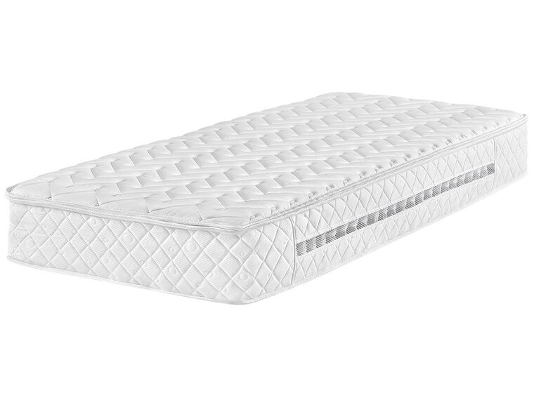 EU Single Size Pocket Spring Mattress with Removable Cover Medium GLORY_764164
