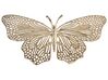 Dekorativ figur sommerfugl guld MADIUN_848910