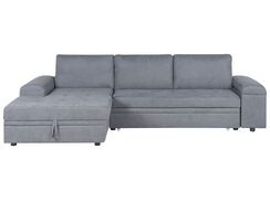3-istuttava kulmavuodesohva säilytystilalla oikeak. tummanharmaa KIRUNA 3-istuttava kulmavuodesohva säilytystilalla oikeak. tummanharmaa KIRUNA