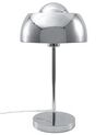 	Lámpara de mesa de metal plateado 44 cm SENETTE_877579