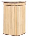 Cesta legno di bambù chiaro 60 cm BADULLA_849190