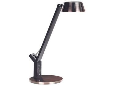 Metal LED Desk Lamp with USB Port Copper CHAMAELEON