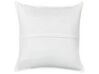 Set of 2 Teddy Decorative Cushions Off White SENECIA_888517