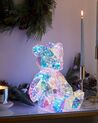 LED-decoratie teddybeer meerkleurig HADAR_887510
