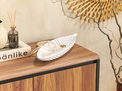 Koristekulho polyhartsi valkoinen 45 x 13 cm MUKOT Koristekulho polyhartsi valkoinen 45 x 13 cm MUKOT