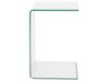 Mesa auxiliar de vidrio templado transparente 40 x 40 cm LOURDES_751302