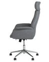 Sivá nastaviteľná kancelárska stolička PILOT_735134