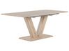 Spisebord uttrekkbart 140/180 x 90 cm lyst tre LIXA_729290