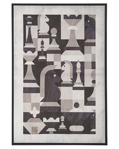 Canvas-taulu harmaa 63 x 93 cm BANDO