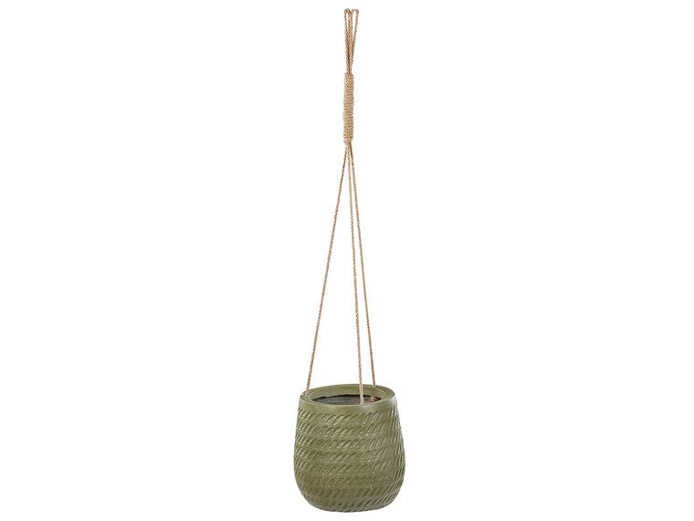 Hanging Plant Pot ⌀ 20 cm Green LIVADIA_871671