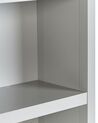 3 Tier Bookcase Grey CLIO_825998
