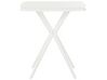 Table de jardin blanc 70 x 70 cm SERSALE_820148