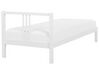 Wooden EU Single Size Bed White VANNES_752618