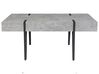 Coffee Table Concrete Effect with Black ADENA_746955