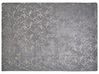 Plaid in tessuto grigio e dorato 130 x 180 cm GODAVARI_820331