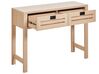 2 Drawer Console Table Light Wood RANDA_873267