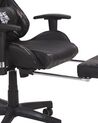 Cadeira gaming em pele sintética camuflada e preta VICTORY_767835
