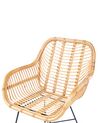 Rattan Accent Chair Natural CANORA_736222