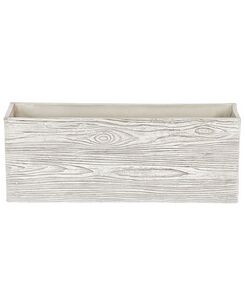 Kukkaruukku savikuituseos valkoinen 42 x 13 x 15 PAOS Kukkaruukku savikuituseos valkoinen 42 x 13 x 15 PAOS