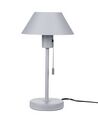 Metal Table Lamp Light Grey CAPARO_877428