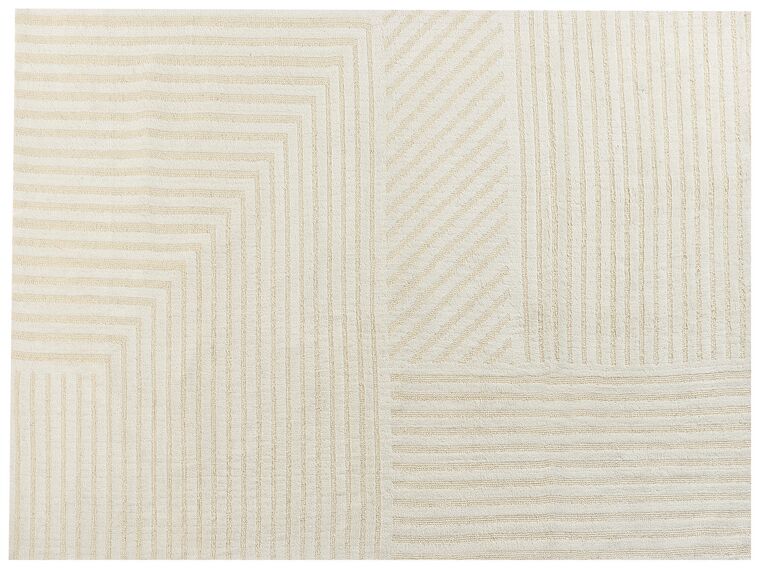 Bézs pamut szőnyeg 300 x 400 cm ABEGUM_883900