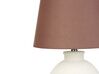 Keramická stolná lampa biela ARCOS_878676