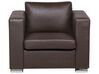 Sofa Set Leder braun 6-Sitzer HELSINKI_740923