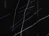 Sidebord marmoreffekt svart MALIBU_791616