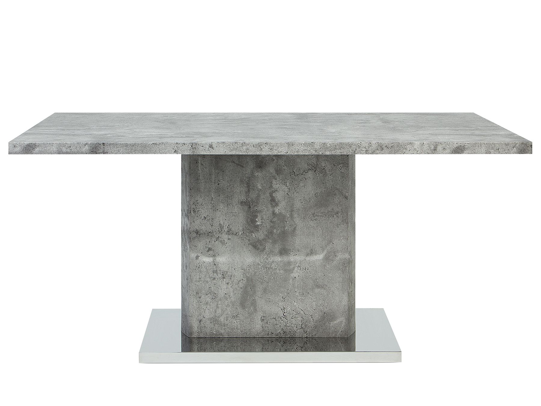 Esszimmertisch beton-optik 160 x 90 cm PASADENA | Beliani.de