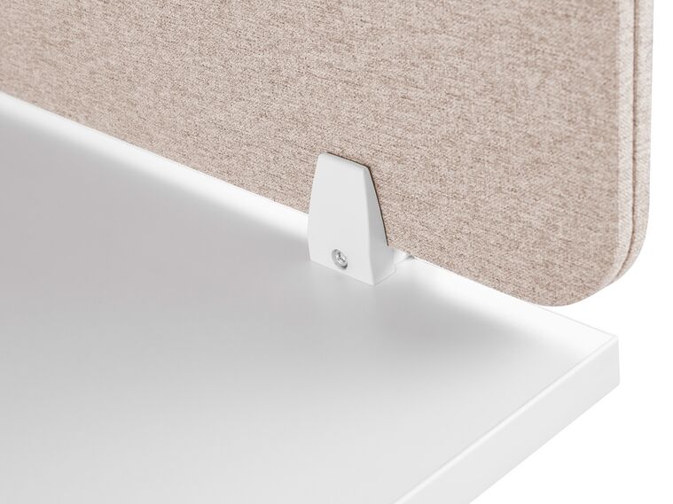 Séparateur Cloison Acoustique De Bureau Et Table Gris Clair 80 X 40 Cm Rduit Le Bruit Et Les Distractions Visuelles Idal Pour Le Open Space Beliani  Ee7bf393 Cc96 5f01 9a61 24f373acca45
