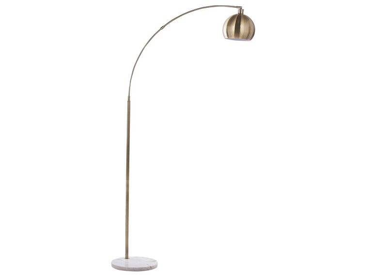 Metal Floor Lamp Brass PAROO_702331