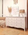 Commode blanche 6 tiroirs WINCHESTER_842619