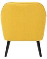 Sárga kárpitozott fotel LOKEN_550169