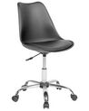 Armless Desk Chair Black DAKOTA II_731725