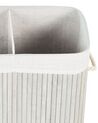 Bamboo Basket with Lid Grey KANDY_849125