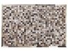 Kožený patchworkový koberec 160 x 230 cm vícebarevný ARMUTLU_851143