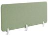 Pannello divisorio per scrivania verde 180 x 40 cm WALLY_853230