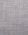 Poltrona con poggiapiedi in tessuto grigio chiaro VEJLE_255474