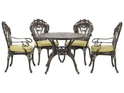 4-istuttava ruokailuryhmä ruskea SAPRI