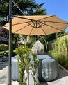 Grand parasol de jardin beige sable ⌀ 300 cm SAVONA_884895