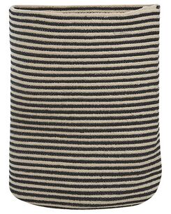 Puuvillakori beige/musta ⌀ 41 cm YERKOY Puuvillakori beige/musta ⌀ 41 cm YERKOY