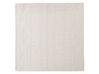 Tappeto lana beige chiaro 200 x 200 cm LAPSEKI_848501