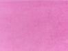 Velvet EU Single Size Bed Fuchsia Pink FITOU_875787