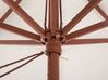 Tuinset 6-zits acaciahout bruin met parasol (12 opties) TOSCANA_858476
