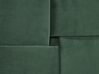 Doppelbett Samtstoff dunkelgrün 160 x 200 cm LIMOUX_775722