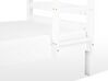 Wooden EU Single Size Bunk Bed White REGAT_711054