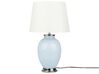 Ceramic Table Lamp Blue BRENTA_877535
