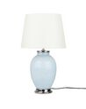 Lampada da tavolo in ceramica in color azzurro BRENTA_877535